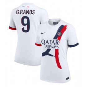 Paris Saint-Germain Goncalo Ramos #9 Borte skjorte til dame 2024-25 Kortermet